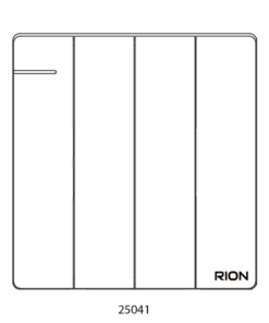 Bộ công tắc bốn 1 chiều 16AX 250V~ Màu trắng, Elegant, 25041GW